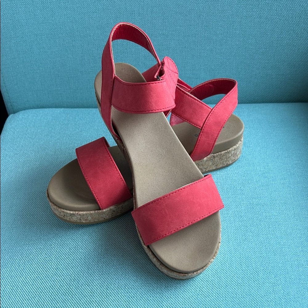 Maurices Vibrant Pink Sandals